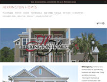Tablet Screenshot of herringtonclassichomes.com